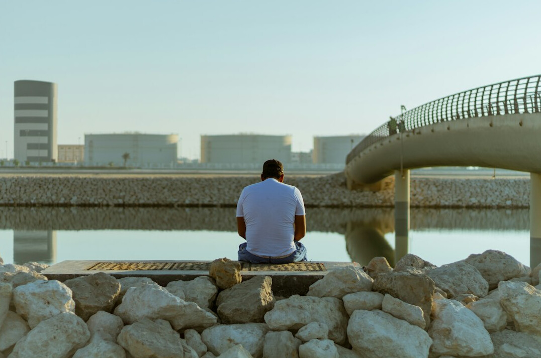 person reflecting on life balance